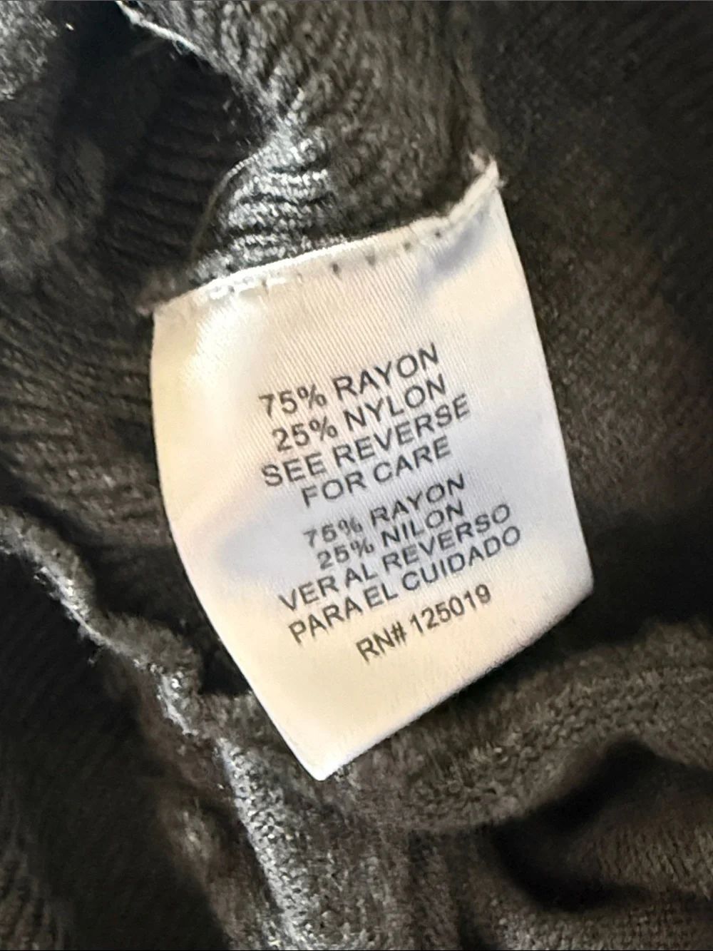 Joseph A. Gray Ribbed-Hem Sweater! - Picture 8 of 9